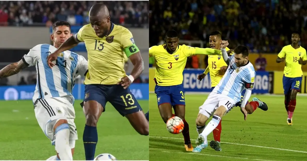 Argentina National Football Team vs Ecuador National Football Team Timeline