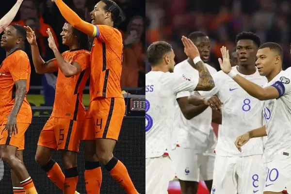 Netherlands National Football Team vs France National Football Team Timeline